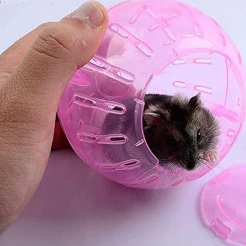 Plastic Pet Rodent Mice Jogging Ball Toy Hamster Gerbil Rat Exercise Balls Play Toys 10cm 12cm