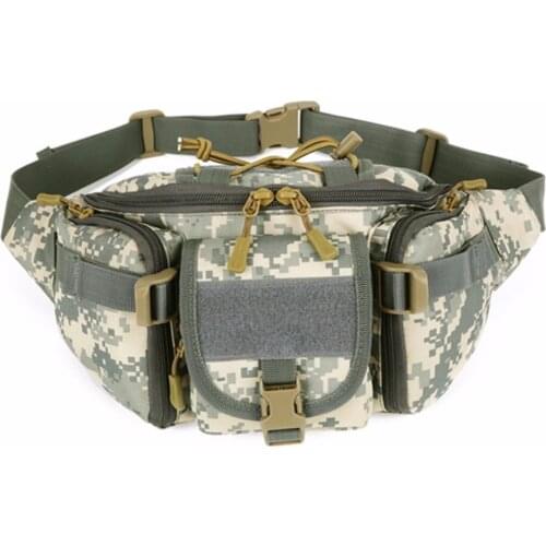 Molle Tactical Men Waist Pack Fanny BELT Climb Bum Bag Military Equipment Sports Bag