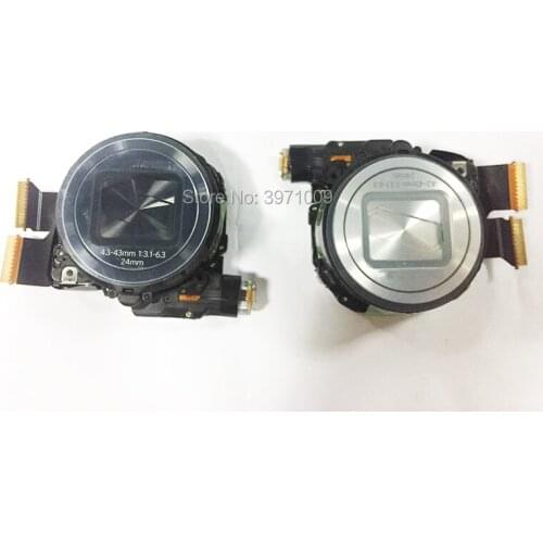 Silver/Blue Full New Optical Zoom lens with CCD Repair parts For Samsung GALAXY S4 Zoom SM-C101 SM-C105 C1 01 C105 camera