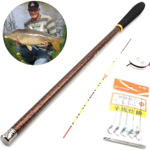 2.6m 3.0m 3.4m Shrimp rod Ultra-light Carp Fishing Rod High CarbonHard Hand Pole Fishing Rod Tackle child Stream fishing rod