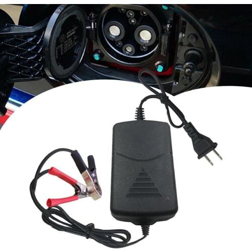 Battery Charger Universal Safe Charging ABS Motorcycle Electric Car Adapter for Car Battery Charging Units