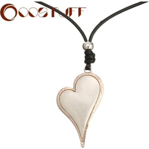 Vintage Sweet Heart Pendant Long Chains Necklace for Women 2021 Fashion Jewelry Decorative Suspension Accessories Free Shipping