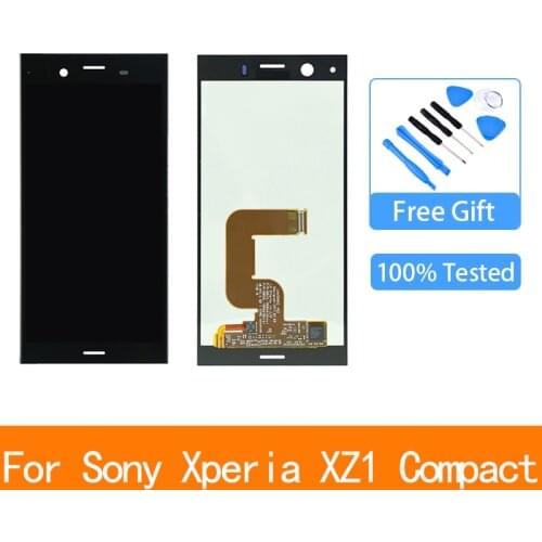 4.6" For SONY Xperia XZ1 Compact LCD Screen Display For SONY XPERIA XZ1 Mini Original LCD G8441 G8442 LCD Replacement