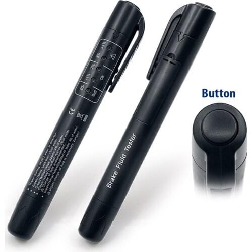 2020 A+++ Quality OBD2 Brakes Fluid Liquid Tester Pen With 5 LED Car Auto Vehicle Tools Diagnostic Tools Mini Brake Fluid Tester