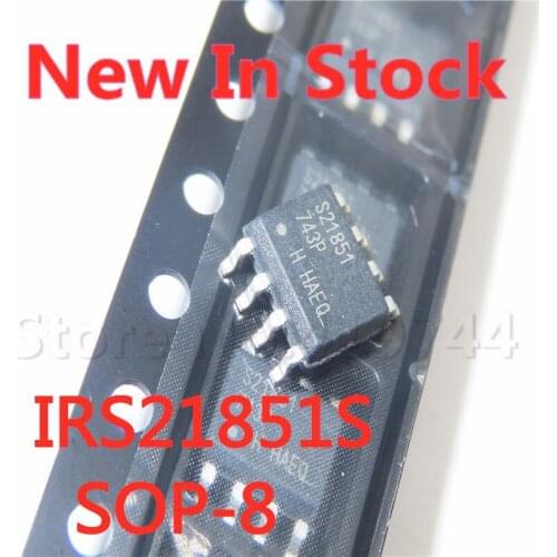 5PCS/LOT IRS21851S IRS21851STRPBF S21851 SOP-8 SMD Bridge Driver In Stock NEW original IC