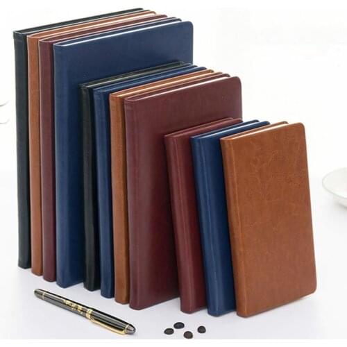 A6 A5 Business Leather Notebook Writing Notepad Stationery Travel Birthday Gift organizer Diary Outdoor Journal Agenda Planner