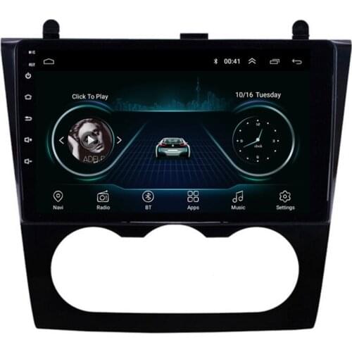 9'' Car Stereo Radio GPS Navigation WIFI DAB Mirror Link FM Android 10.1 2+32GB for Nissan Teana Altima 2008-12 Manual A/C