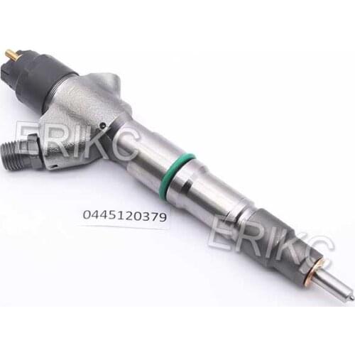 ERIKC 0 4445 120 379 Common Rail Automation Injector 0445 120 379 Fuel Injector Manufacture 0445120379 for BOSCH