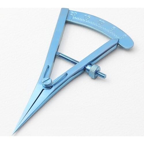 Eye measurement gauge double eyelid beauty instrument eye gauge eyelid measurement design using eyelid compass