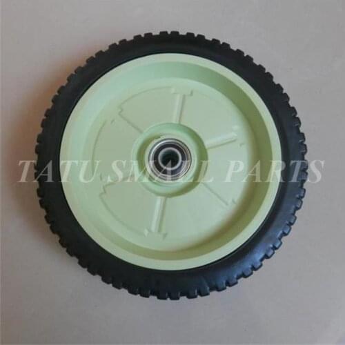 8" TIRE WHEEL ASSEMBLY FOR HONDA GXV160 HRJ216 196 WALK BEHIND PUSH SELF-PROPELLED MOWERS RUBBER CART 1/2" BEARING REAR