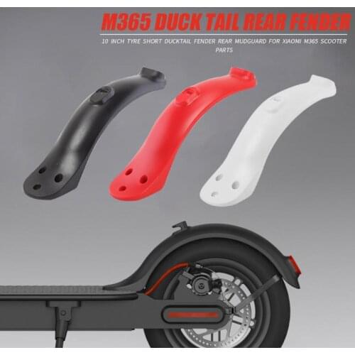 Short Ducktail Fender for Xiaomi M365/Pro Electric Scooter Rear Mudguard Back Wing For Xiaomi Pro Accessories Mijia M365 Parts