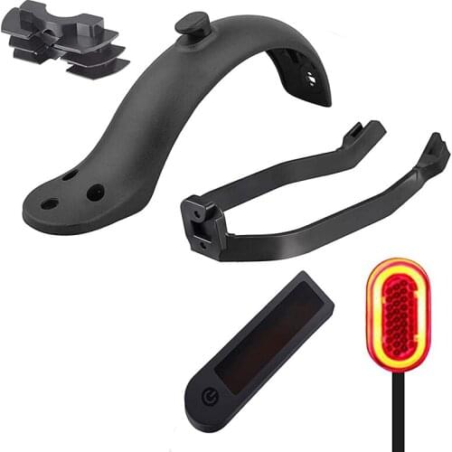 Novel-Rear Fender Set&Rear Brake Light and Vibration Dampers and Silicone Cover,for Xiaomi M365/ M365 Pro Scooter Replacement