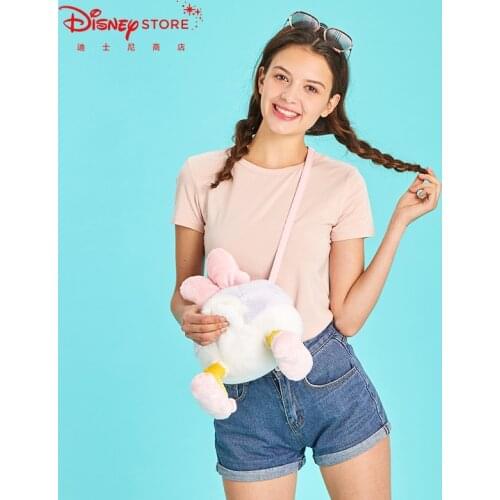 Original Disney Fashion Donald Duck Daisy Qiqididi Twisted Ass Bag Doll Plush Messenger Shoulder Bag Female Coin Purse