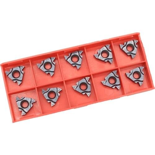 10pcs 16ERM AG 60 IC908 Carbide Inserts plate high quality CNC Threaded blade Lathe cutter tool turning tools