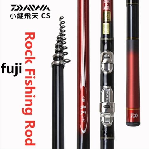 RockFishing rod DAIWA small flying CS rock fishing rod 2# 3# 3m 3.3m 3.6m 3.9m carbon fishing rod hand and sea fishing rod
