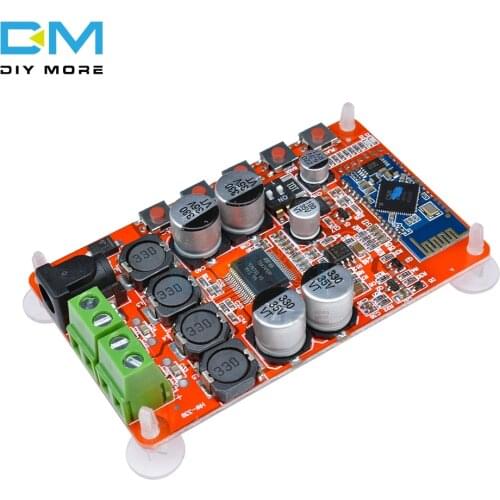 TDA7492P 50W+50W Wireless Bluetooth 4.0 Audio Receiver Digital Amplifier Board Moudle 2.1 Interface 8-25V DC