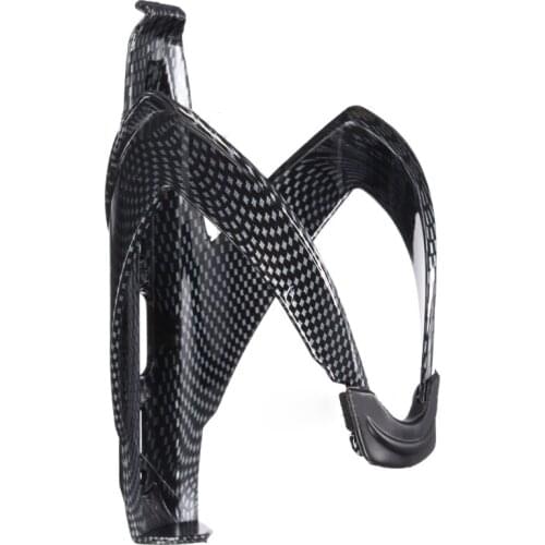 Carbon Fiber Plastic Bike Bicycle Cycling Road Glass Water BottleHolder Cages