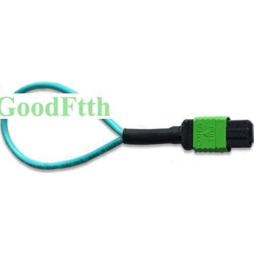 Fiber Optic Loopback Loop Back MPO 12 cores Multimode OM3 10pcs/lot GoodFtth