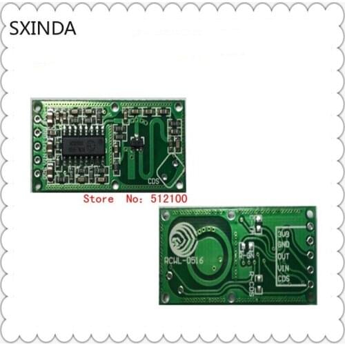 10pcs RCWL-0516 microwave radar sensor module Human body induction switch module Intelligent sensor RCWL-0515