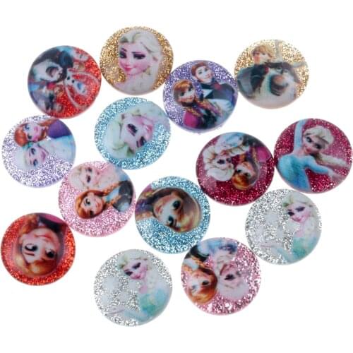 50pcs Mixed Glitter Resin Mary Yan Decoration Crafts Flatback Cabochon Embellishments For Scrapbooking Beads Diy Accessories