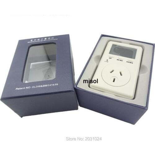 Free Shipping AU Plug Ammeter Energy Power Watt Voltage Volt Meter Monitor Analyzer