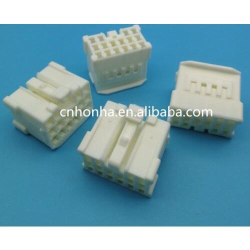 Free shipping 5/10/20/50 pcs/lots 16 Pin/way Female White automotive electrical connector 7283-1160