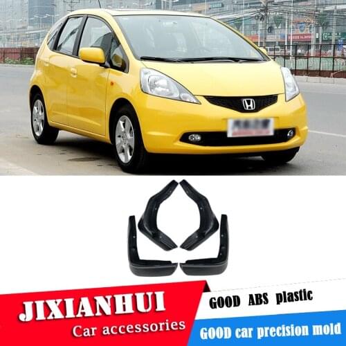 For Honda FIT/JAZZ 2008-2010 Mudflaps Splash Guards Front With the color and rear Mud Flap Mudguards Fender Modified special