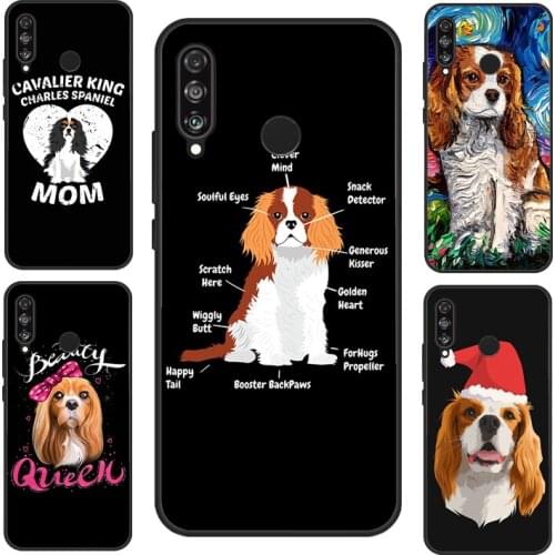 Cavalier King Charles Spaniel Dog For Huawei P20 Lite P30 P40 Pro P Smart 2019 2021 Nova 5T Case For Honor 10i 20 8A 8X 9X