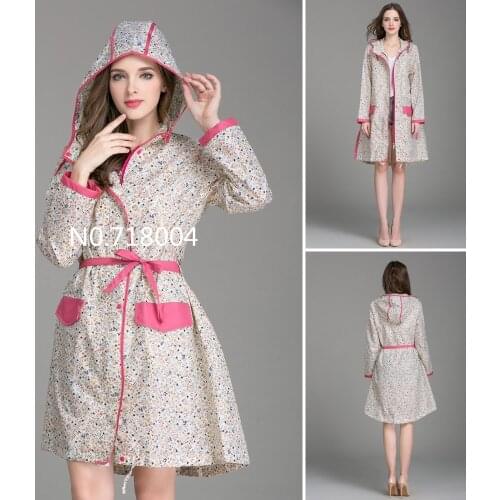 Long Raincoat Women Poncho Waterproof Rain Wear Outdoor Female Rain Coat Capa De Chuva Chubasqueros Mujer