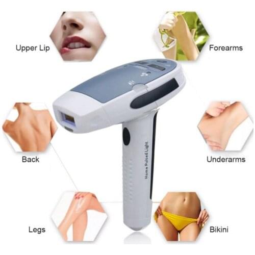 Electric Laser Epilator 2 In 1 Permanent Armpit Hair Removal Shaver Bikini Trimmer Razor Use For Whole Body