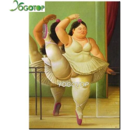 Fat Girl pattern diamond painting 5d cross stitch Full diamond Embroidery dancer icon rhinestonemosaic sale new arrival YY2987