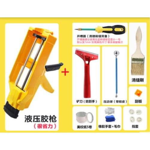 Double tube Caulking Gun Labor-saving glue gun Two-component sewing agent Seams glue gun