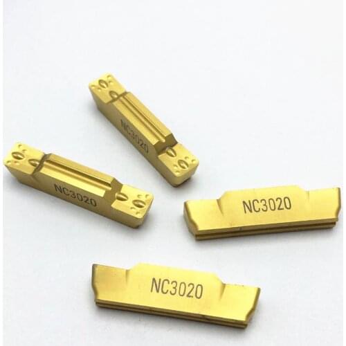 50PCS MGMN500 M NC3020 high quality 5mm separation slotted carbide blade lathe tool CNC machine tool cutting tool MGMN 500
