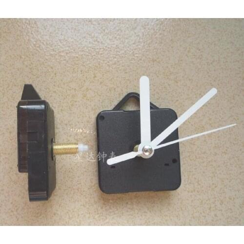New New black Clock Movement Hour Minute Second Hand DIY Tools Kit