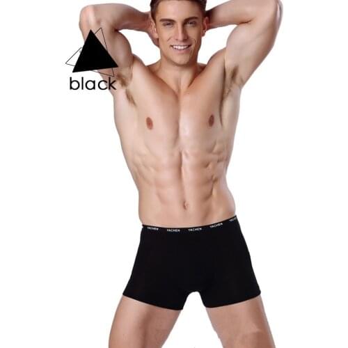Casual Plus Size Men Boxers Sexy Man Underwear Panties Solid Modal Brand Boxershorts Underpants Popular Shorts for Wholesale