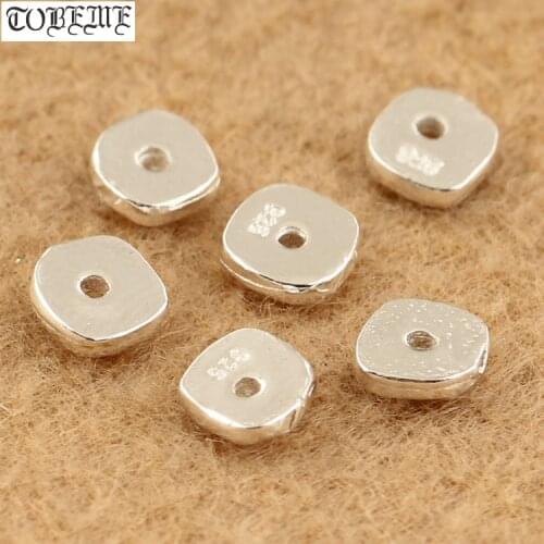 925 Silver Jewelry Spacers Real Sterling Silver Solid Beads Pure Silver Jewelry Beads Jewelry Spacers