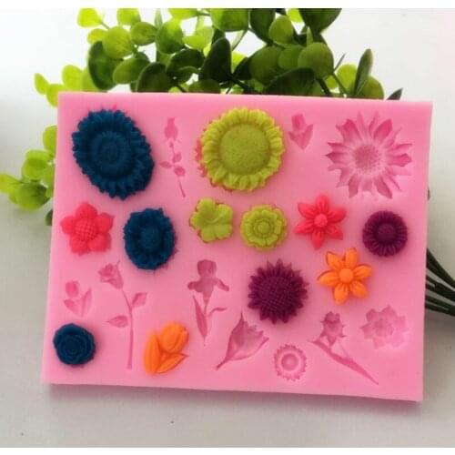 Taiyanghua Fondant Cake Mold Silicone DIY Baking Utensils 15-109