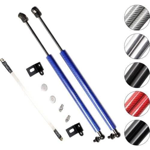 Carbon fiber for KIA Sportage R 2011-2019 Front Bonnet Hood Modify Gas Struts Lift Support Shock bars springs Damper Absorber