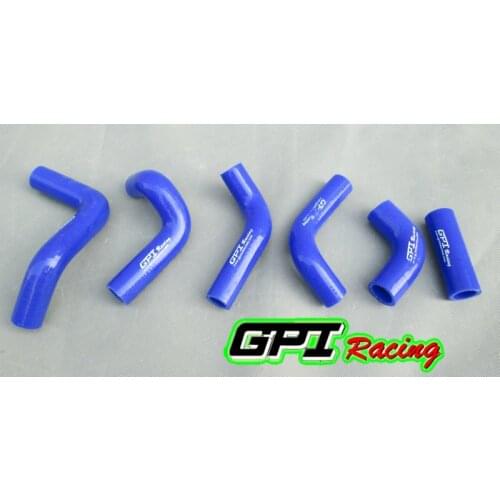 High performance silicone radiator hose FOR HUSQVARNA HVA TE TC 400 450 510 2002-2008 2003 2004 2005 2006 2007 08 BLUE