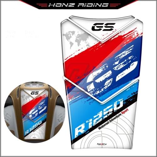 For BMW R1250GS Adventure 2019-2020 3D Resin Motorcycle Gas Tank Pad Protector