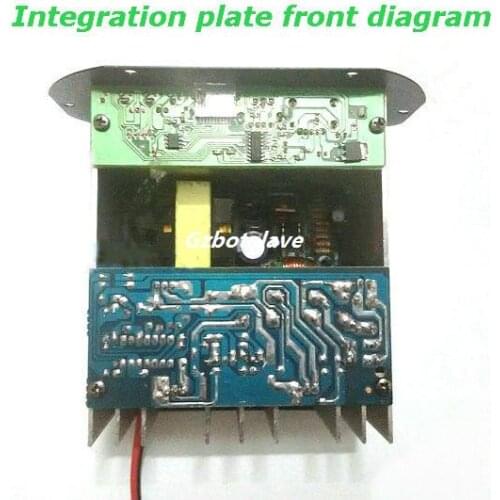 12V 24V High power can Adjustable high and low car amplifier DIY board can pussh 8-12 inch speakers