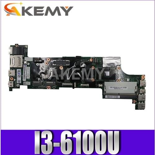 BX260 NM-A531 for Lenovo ThinkPad X260 notebook motherboard CPU i3 6100U 100% test work FRU00UP189 01EN192 01HX026 01HX025