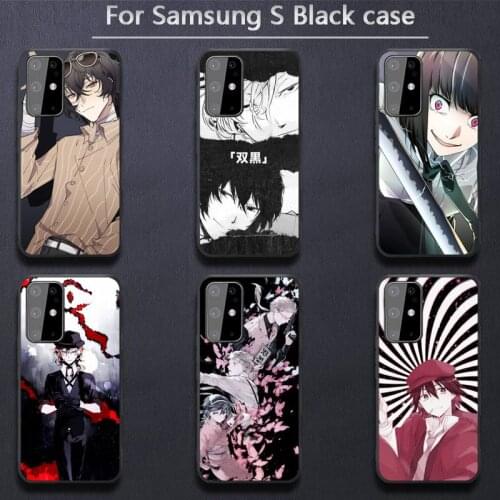 Japan Anime Bungou Stray Dogs Phone Case for Samsung S6 S7 edge S8 S9 S20 S21 S30plus ultra S21/S30 S10-5G lite 2020 S10E