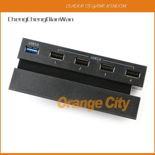 ChengChengDianWan 6pcs/lot usb3.0 usb2.0 5 in 1 usb hub 5 ports slot High Speed Adapter for ps4 console