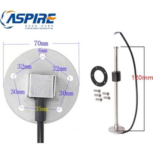 Sensor 0-190 Ohm 120MM Length