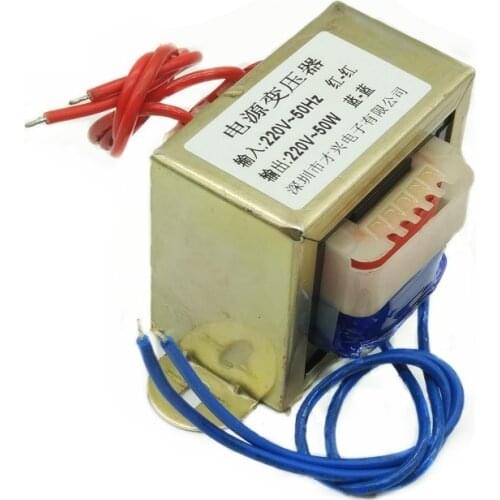 DB-50VA isolation transformer 50VA/W 220V to 220V 0.22A anti-interference 1 ：1 security