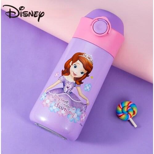 Disney Childrens Vacuum Cups for Boys and Girls Korean Version of Simple 316 Stainless Steel Duck Mouth Cup Anime Water Bottle