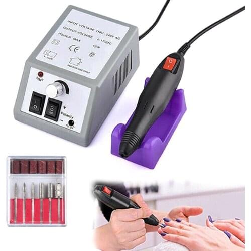 Professional Electric Nail Drill Milling Machine For Manicure Pedicure Files Tools Kit Nail Polisher Grinding Glazing Machine
