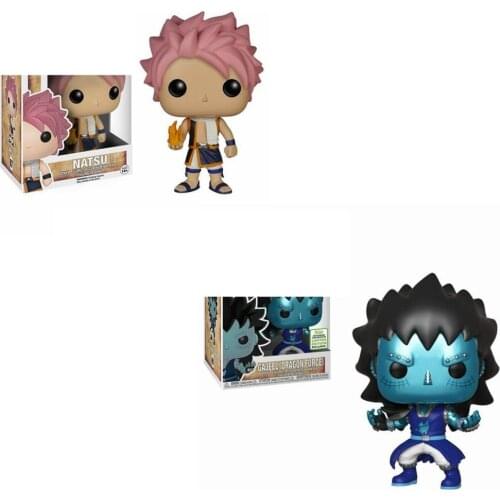 Funko Fairy Tail #67 Naz Gajeel Collectible Model Vinyl Action Figures Toys for Chlidren Birthday Gifts