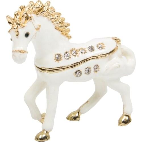FLETCHER Brand Beauiful White Horse Style for Party Decoration
